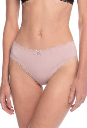 Figi Lama L-1538 BI A'2 2XL fioletowy-różowy pudrowy