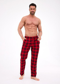 Spodnie piżamowe Cornette 691/60 S-XL Męskie czerwony
