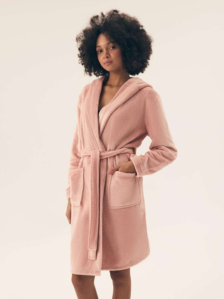 Szlafrok Henderson Ladies 42877 Brid S-2XL pastel pink