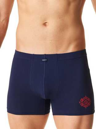 Bokserki Key MXH 613 B24 M-2XL granatowy