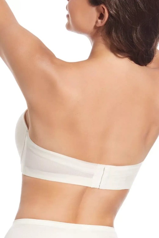 Samonośny gładki biustonosz VILMA, marfil-perła