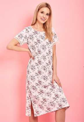 Koszula Taro Juliet 2965 kr/r S-XL L23 różowy-łososiowy