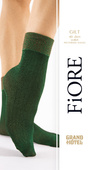 Skarpetki Fiore G 1162 Gilt 40 den dark green