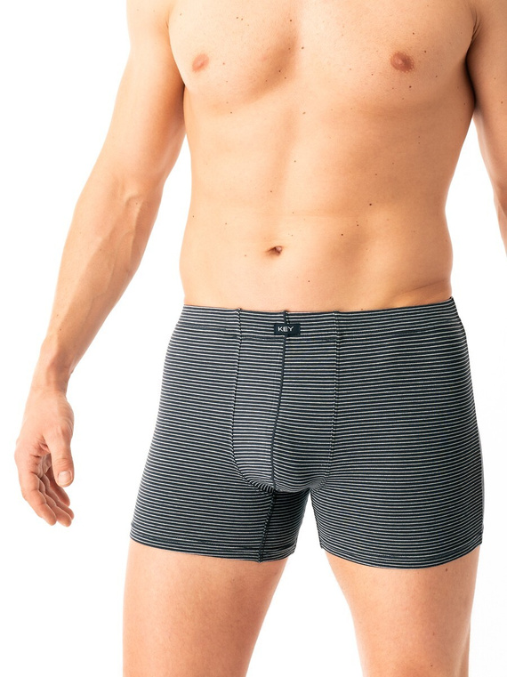 Bokserki Key MXH 328 B25 M-2XL grafitowy