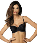 Biustonosz full cup Gorteks G 246/B4 czarny
