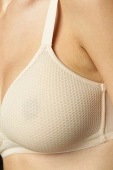 Innowacyjny, ultralekki miękki biustonosz Spacer 3D, 2394 nudo/beż