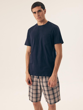 Piżama Henderson Premium 42617 Dexter kr/r M-3XL navy