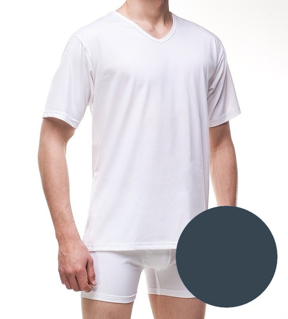Koszulka Cornette 201 New 3XL-5XL grafitowy