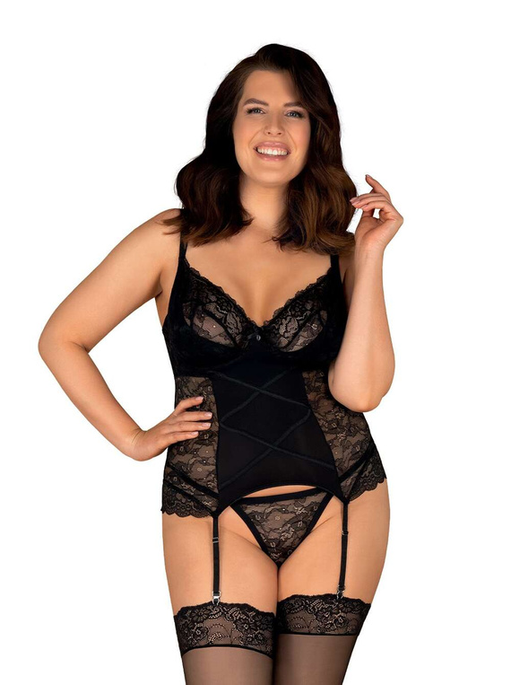 Gorset Obsessive Laurise Corset czarny