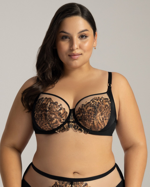 Biustonosz soft side support Ava 2144 Maxi classy black