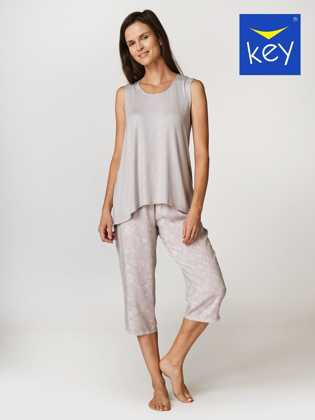 Piżama Key LNS 716 A22 srebrny