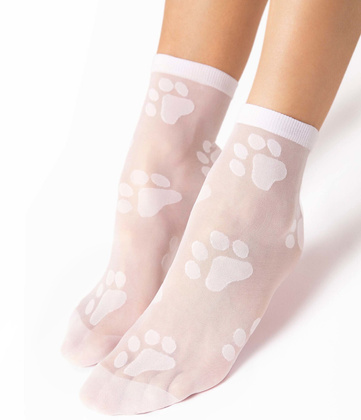 Skarpetki Fiore G 1192 Pawpaw 20 den white