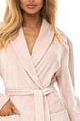 Szlafrok L&L 2510 Aura długi S-XL damski angora