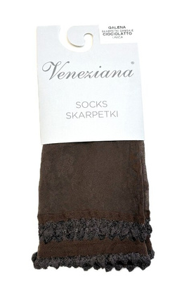Skarpetki Veneziana Galena ciociolatto