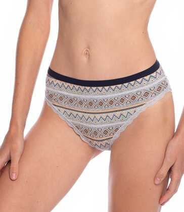 Figi Lama L-1531 BI 2XL A'2 2XL szary-wzór