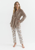 Szlafrok Cana 140 M-XL taupe