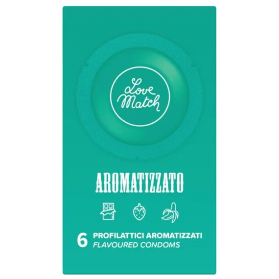 Prezerwatywy Aromatizzato smakowo-zapachowe 6szt