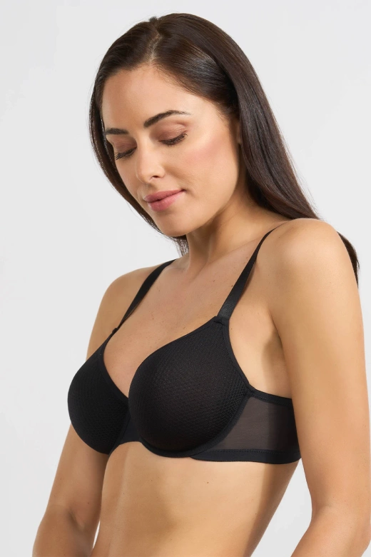 Innowacyjny, ultralekki biustonosz na fiszbinach Spacer 3D, 2395 nero/czarny