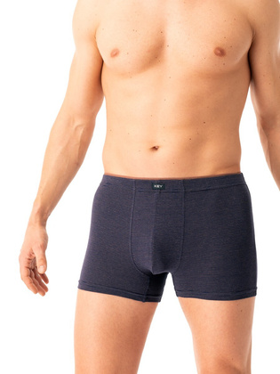 Bokserki Key MXH 358 B25 M-2XL granatowy