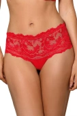 SEFIA Figi z seksownym, koronkowym tyłem, czerwony