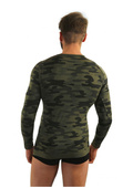 Koszulka Sesto Senso P1034 Thermoactive Military Style dł/r Men S-2XL grafitowy