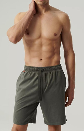 Spodenki piżamowe Atlantic NMB-039 S-2XL męskie khaki