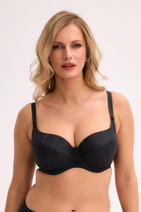 Biustonosz full cup Gaia 758 Micaela czarny
