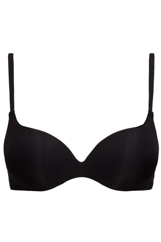 Biustonosz Push-Up z niewidocznymi fiszbinami Fantastic 1368, nero/czarny