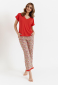 Piżama Cana 453 kr/r S-XL czerwony