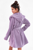 Szlafrok SOFT miękki i puszysty AMETHYST, fiolet