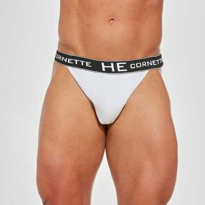 Slipy Cornette Tanga 501 High Emotion S-2XL biały