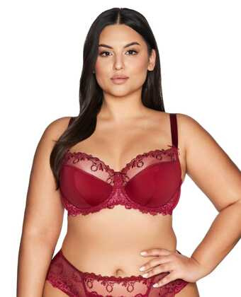 Biustonosz semi soft Ava 1030 Maxi ruby