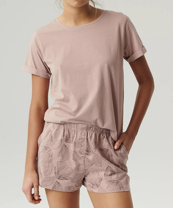 Piżama Atlantic NLP-489 S-XL pudrowy