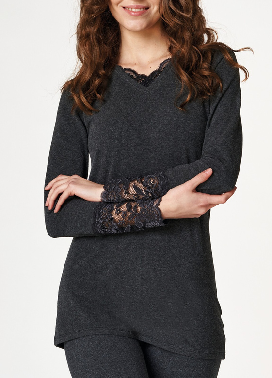 Koszulka Key Hot Touch LVD 729 4 S-XL beżowy