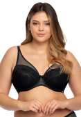 Biustonosz full cup Mefemi Casilda Big czarny