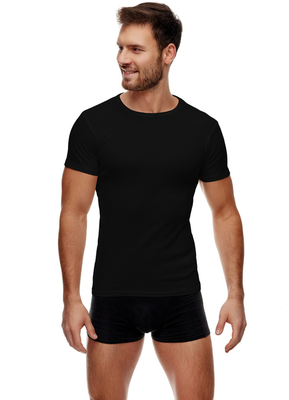 Koszulka Noviti BP005 kr/r M-2XL czarny