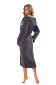 Szlafrok L&L 2410 LV długi S-XL damski angora