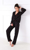 Piżama Sensis Rolling In Love dł/r S-XL czarny