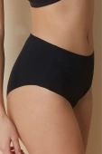 Bezszwowe figi z wysokim stanem MAXI BRAGA 503, negro-czarny