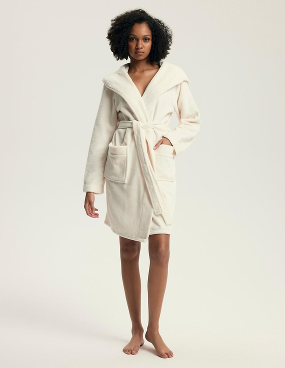 Szlafrok Henderson Ladies 43599 Darlan S-2XL cream