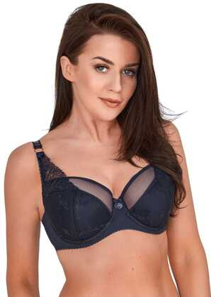 Biustonosz semi soft Gaia BS 1209 Naomi granatowy