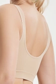 Biustonosz top sportowy Pierre Cardin 4014, skin-beżowy