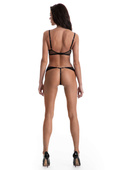 Seksowny komplet 2 cz Innocent Flirt ,czarny