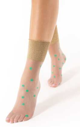 Skarpetki Fiore G 1146 Brodway 20 den green-gold