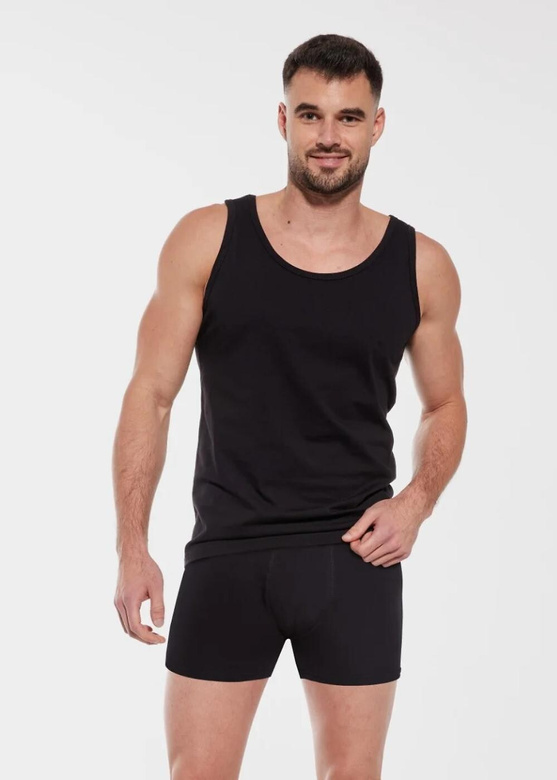 Koszulka Cornette Authentic 213 M-3XL szary melanż