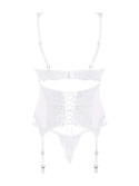 Gorset Obsessive Amor Blanco Corset biały