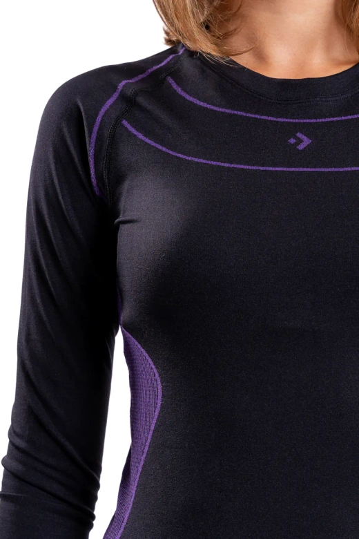 Termoaktywna bluza KDT4000-001, fioletowa