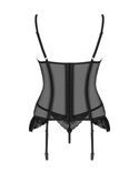 Gorset Obsessive Serena Love Gotset XS-2XL czarny