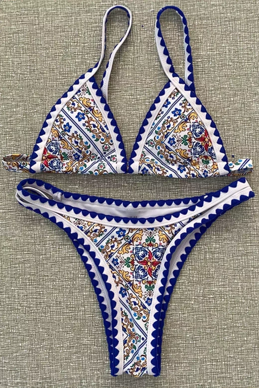 Strój kąpielowy dwuczęściowy modne bikini MAROKO