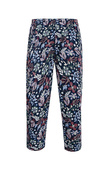 Spodnie piżamowe Mefemi Mix&Match Margot 3/4 druk damskie S-2XL granatowy